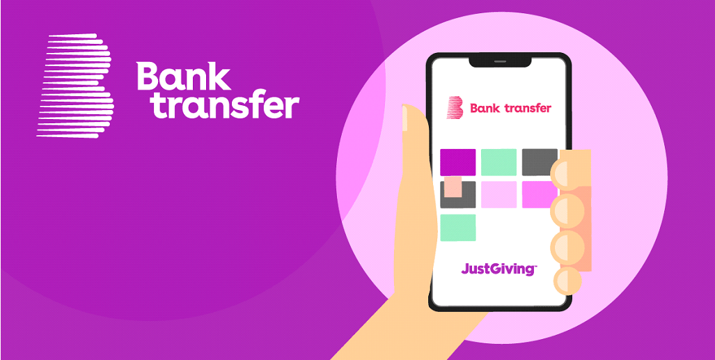 Donate with Bank Transfer through JustGiving